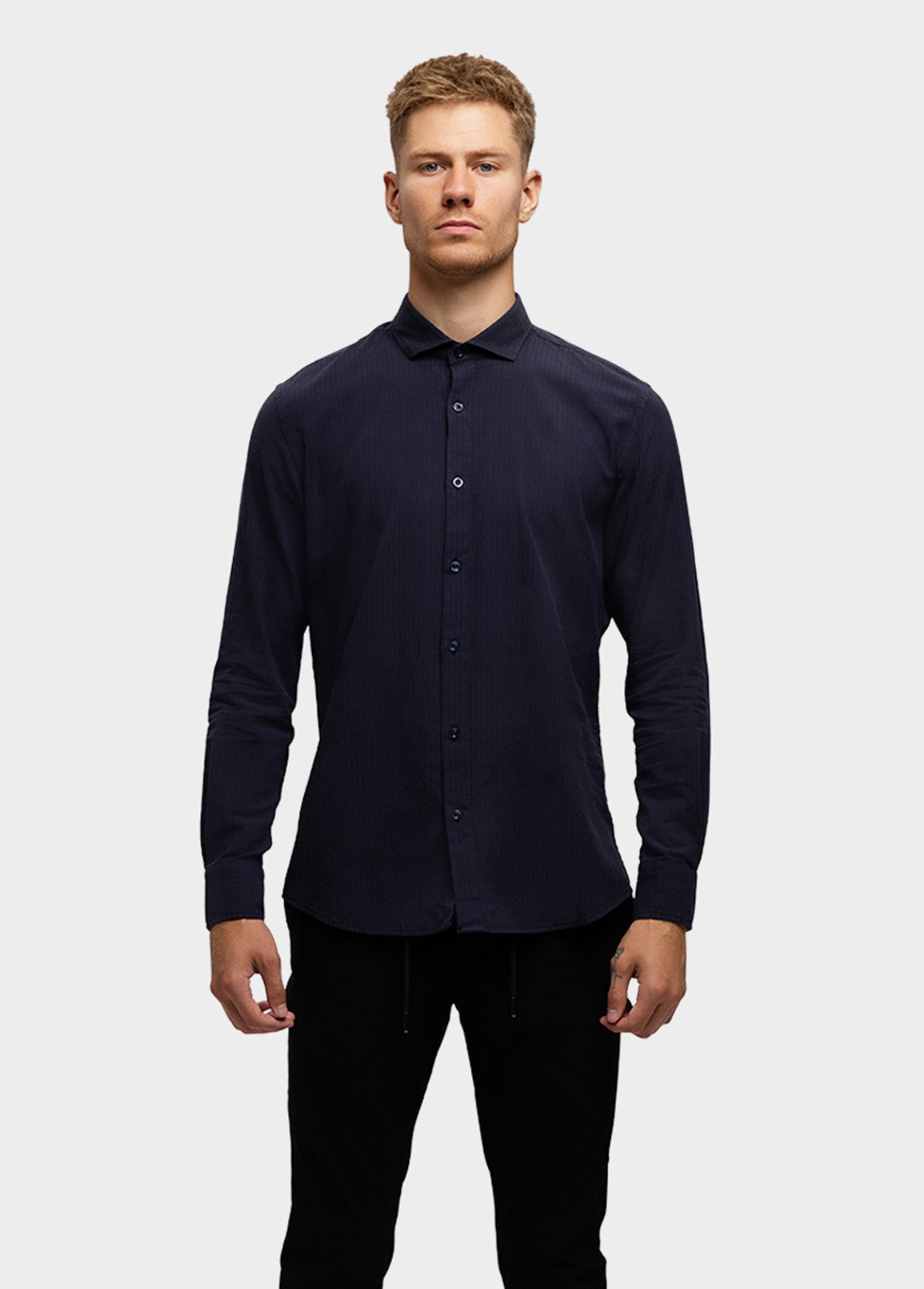 OSWIN SHIRTNOS D Navy FLX