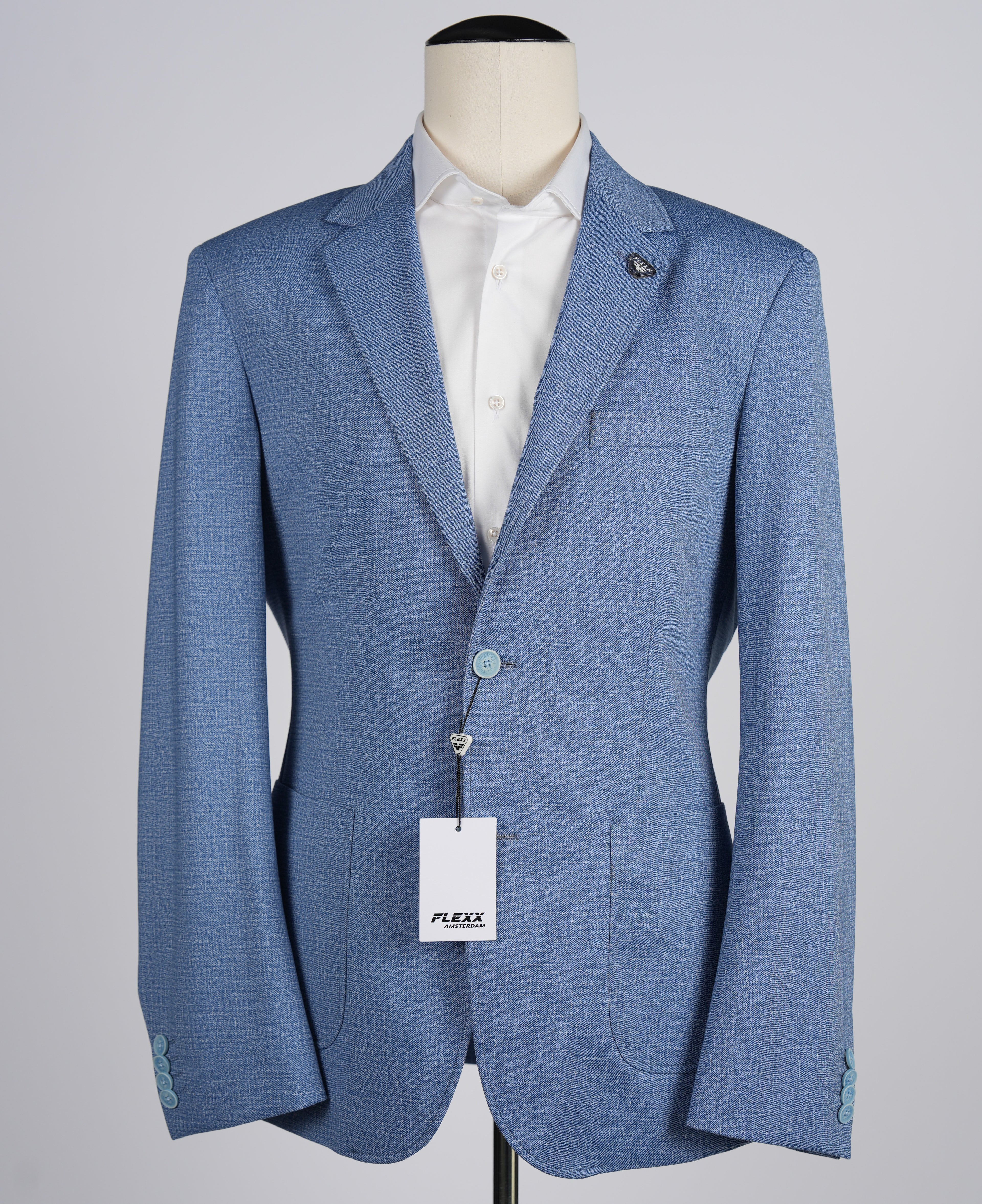 HAVARD JKTSB Yasin/240 LblueSPlainJersy FLX