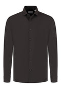 OSWIN SHIRT DarkBrown Perform FLX