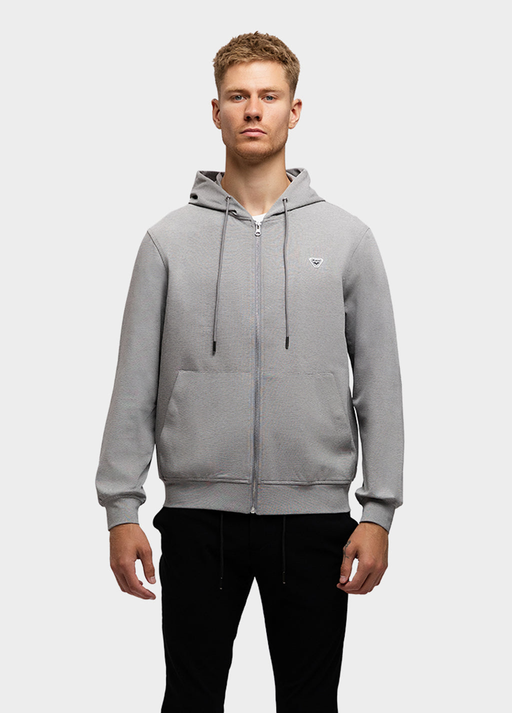 THANE HOODY LYK601257/10 ZipLGrey