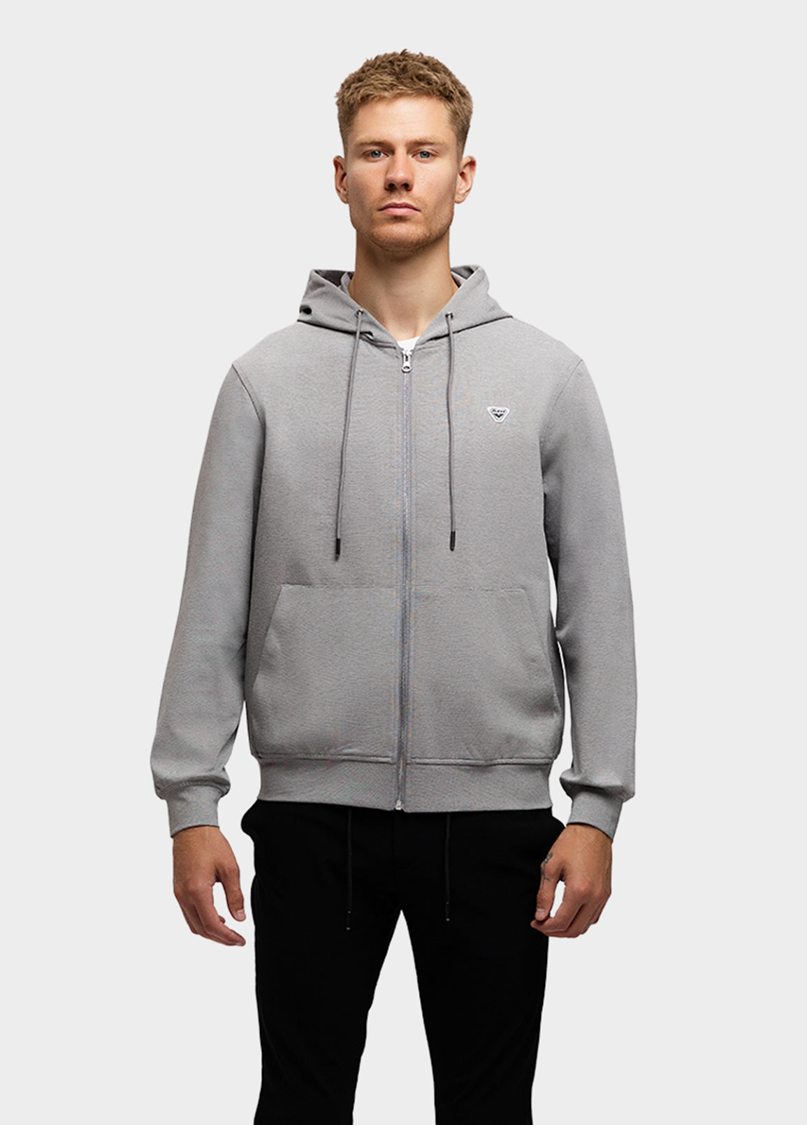 THANE HOODY LYK601257/10 ZipLGrey