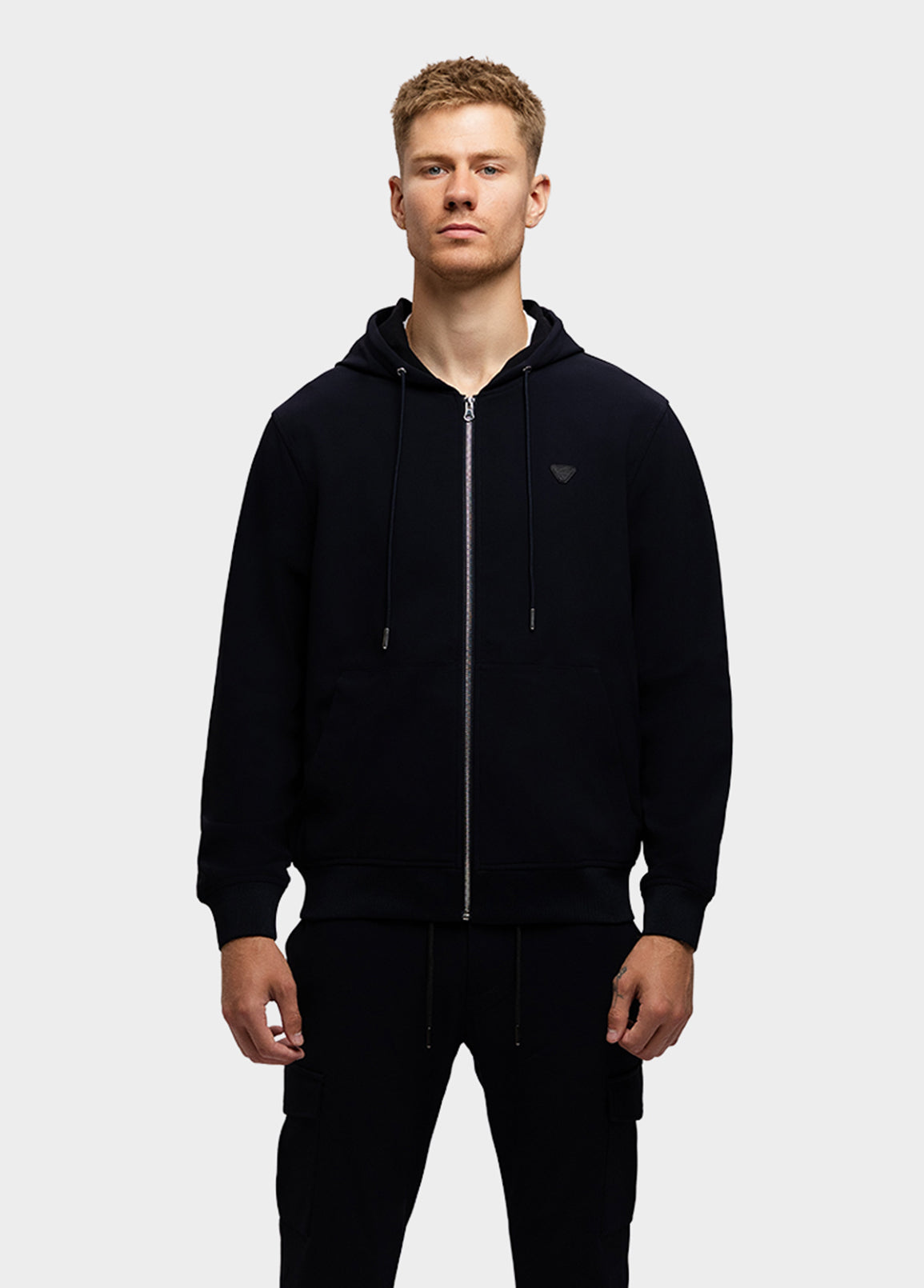 THANE HOODYZIP LYX700276/4 Navy FLX